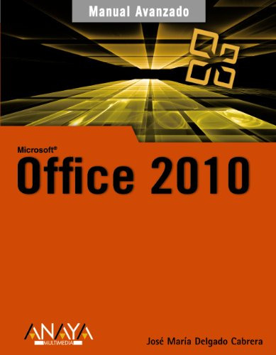 Libro Office 2010 Manual Avanzado Microsoft De José María De