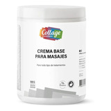 Collage Crema Base Para Masajes Profesional 1000 Gr