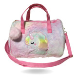 Bolsinha Infantil Colorida Unicórnio, Passeio Bolsas Bag