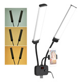 Brazos Dobles Flexibles Luz Relleno Led Bi-color Regulable