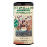 The Republic Of Tea Decaf Vanilla Almond Black Tea, Tin Of 5