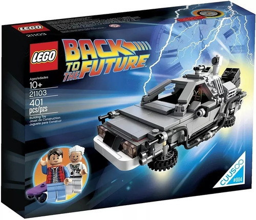 Lego 21103 Back To The Future Delorean Time Bunny Toys