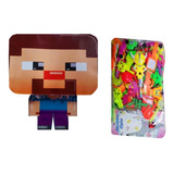 Piñata + Relleno Figura Juguetes Decoración Minecraft