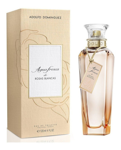 Perfume Mujer Agua Fresca De Rosas Blancas A. Dominguez Edt 120ml