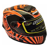 Casco Cerrado Shaft Delirium Orange Xl