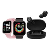 Reloj Smartwatch D20 Colores + Auriculares Inalámbricos 