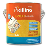 Tinta Epóxi Para Azulejos E Pastilhas 3,6l Branco - Killing