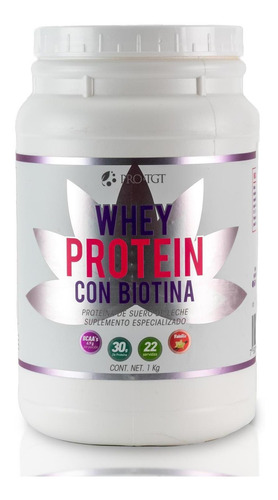 Whey Protein Biotina Vainilla (proteína Bariatrica) 1 Kg Pro Tgt