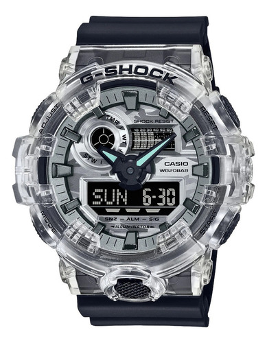 Reloj Casio G-shock Ga-700skc-1a Original E-watch Color De La Correa Negro