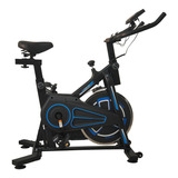 Bicicleta De Spinning 6kg Azul Lite