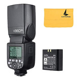 Godox V860ii-n 2.4g Ttl Li-on Bateria Flash De La Camara Spe