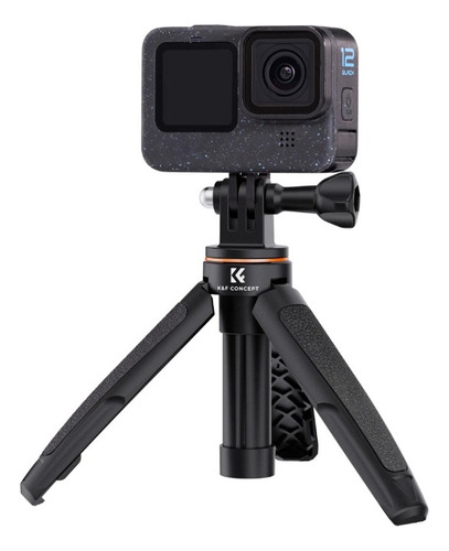 Mini Tripie K&f Ms02 Con Cabezal 360° Y Control Remoto 