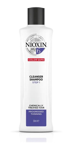 Shampoo Anticaida Nioxin #6 300 - mL a $425