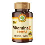 Vitamina E 5500 Ui - 60 Cápsulas - Naturelab