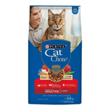 Alimento Para Gato Purina Cat Chow Adulto Carne 3kg