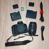 Camara Canon Rebel T6i + Stadycam, Microfono, Maleta Y Pila