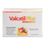 Valcatil Plus 32 Sobres Anticaída Aminoácidos Fortalecedor