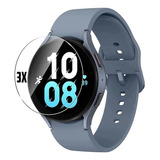 Película Para Galaxy Watch 4 40mm Vidro Temperado Kit 3 Uni