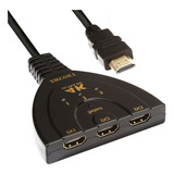 Splitter 3 En 1 Hdmi 4k Duplicador Adaptador Hdmi 3 En 1