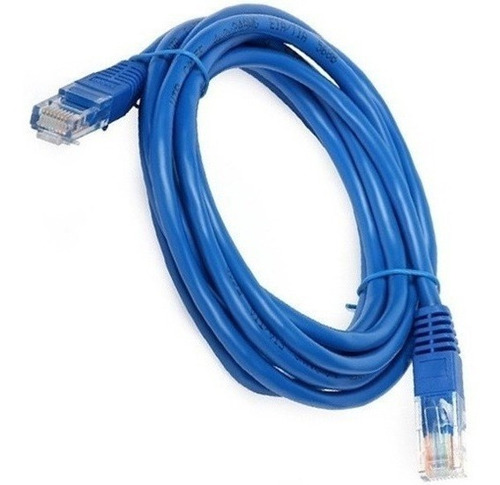 Cable De Red Cat6 Lan 5 Metros Alta Transferencia De Datos