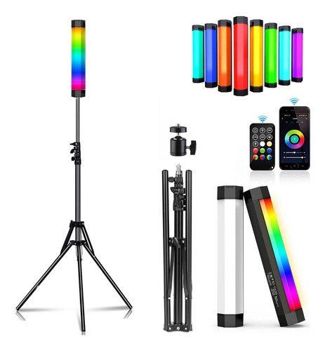 Luz Fotografia Luxceo P200 A Prova D'água Ip67 Rgb  Controle