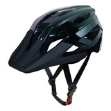 Capacete Bike Ciclismo Asw Accel Frontier Masculino Cor Preto Oil Slick Tamanho P/m