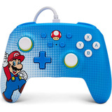 Power A Control Mejorado Alambrico Nintendo Switch Mario Pop