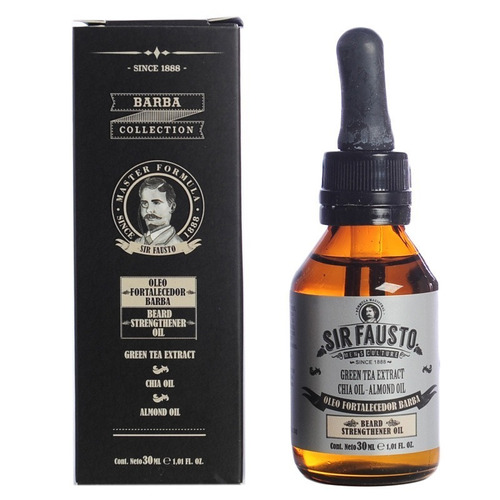 Óleo Fortalecedor De Barba Sir Fausto Revitalizante 30 Ml