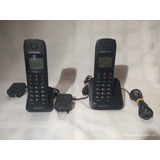 Teléfono Alcatel E130 Duo Inalámbrico Negro + Accesorios
