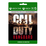 Call Of Duty Vanguard Xbox Pacote Multi-geração 25 Dígitos