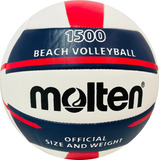 Balón De Voleibol Playa Molten Cosido A Maquina V5b1500 Wn