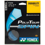 Juego Individual De Cuerdas Yonex Poly Tour Spin Blue