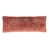 Almohada Abrazable Everest Deep Rose Pelo Largo Rosa Vianney