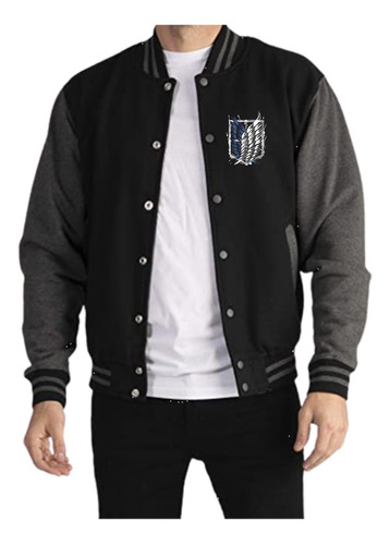 Beisbolera Chaqueta Attack On Titan Serie  Anime 