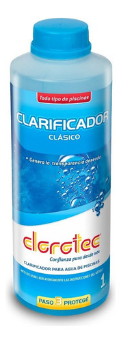 Clarificador Clasico Mantenimiento P/ Piletas Clorotec 1l