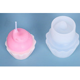 Molde De Silicona Para Velas Con Forma De Cupcake