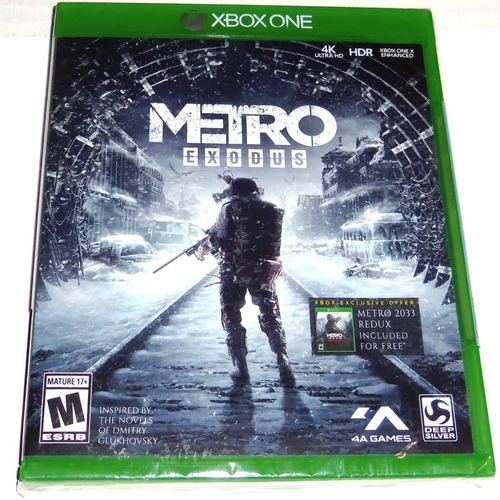 Videojuego Metro Exodus Xbox One Físico Sellado