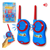 Walk Talk Radio Comunicador Infantil De Brinquedo