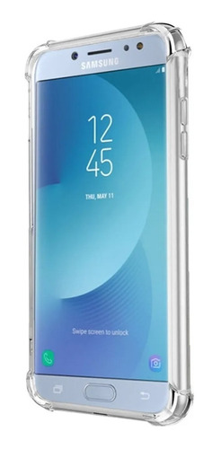  Funda Anti Shock Transparente Para Samsung J7 Prime