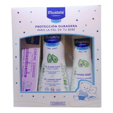 Set Cuidado Para Bebe Mustela 3 Pzs Hydrabebe - Pomada - Gel