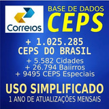 Base Cep E Dne Correios 05/2023 - Completa Download Formatos