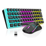 Redthunder Combo De Teclado Y Mouse Para Juegos 60% Inalmbri