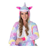 Pijama Kigurumi Fantasia Adulto Unicórnio Pronta Entrega