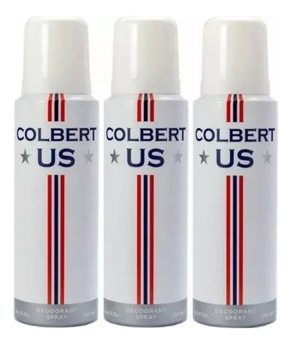 Colbert  Desodorante 250ml Pack C/3 Fragrância Lavanda