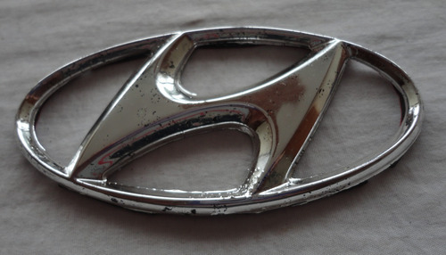 Emblema Logo Hyundai Mide 9.5 X 4.7 Cms  Foto 4