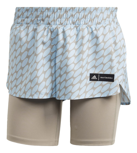 Shorts De Running 2 En 1 adidas X Marimekko Run Icons Logo 3