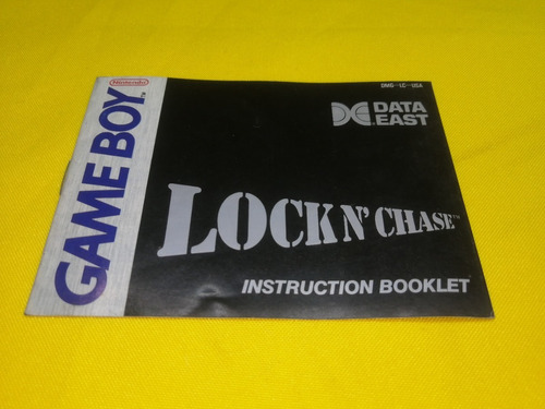 Manual Lockn Chase Gameboy Clasico *original*