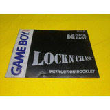 Manual Lockn Chase Gameboy Clasico *original*