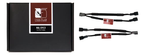 Noctua Na-syc2, 3 Pines Y-cables Para Ventiladores De Pc (n.