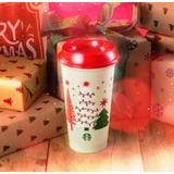 Vaso Navidad 2022 Edicion Casita Original Starbucks Brilla